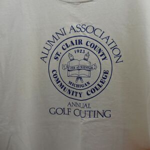 VTG Screen Stars Best St. Clair County Michigan College Golf Outing Menx XL Shir